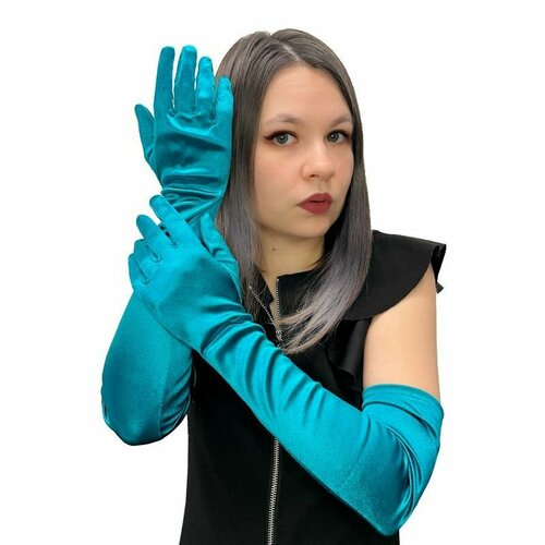 фото Перчатки карнавальные дамские для вечеринки, праздника, карнавала, косплея, хеллоуина wonder side realities