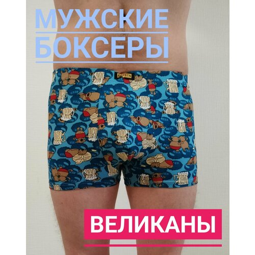 фото Трусы , размер 5xl, синий нет бренда