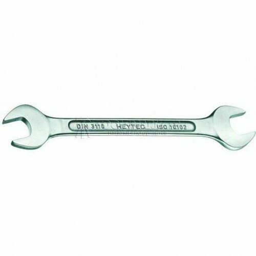 Ключ гаечный HEYTEC рожковый, 19х22 мм, хромированный