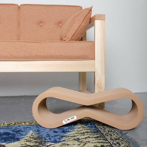 Когтеточка картонная / лежанка для кошек, Экватор