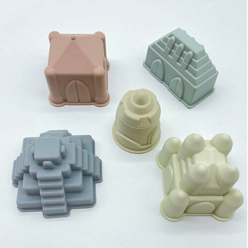 Силиконовые формочки для песочницы Замки 1246₽