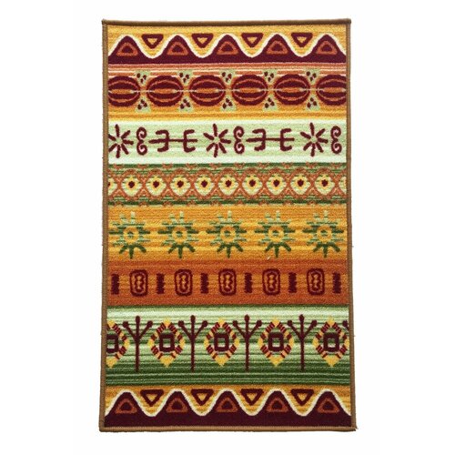 Коврик для ванной туалет, Нью Соса, 100х150, 113515-14131, зеленый