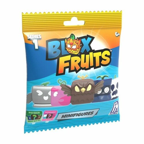Мини-фигурка Roblox Blox Fruits S1 микс, 6 шт, 6+, микс