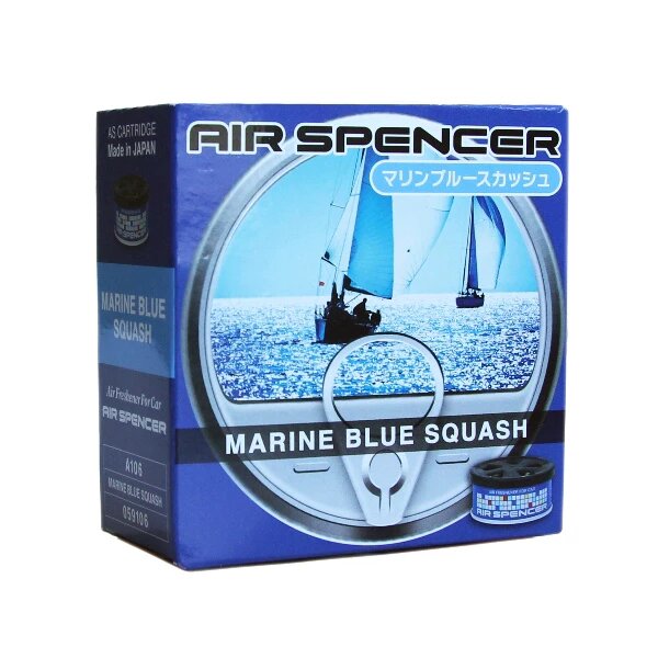 Ароматизатор меловой spirit refill - marine blue squash Eikosha A106