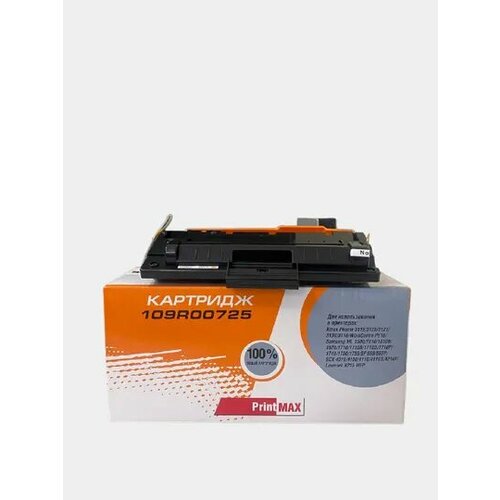 Совместимый картридж Printmax (109R00725) для Xerox Phaser 3120/3121/3130 (black), 3000 стр. картридж profiline 109r00725 для принтеров xerox phaser 3115 3120 3121 3130 3000 копий