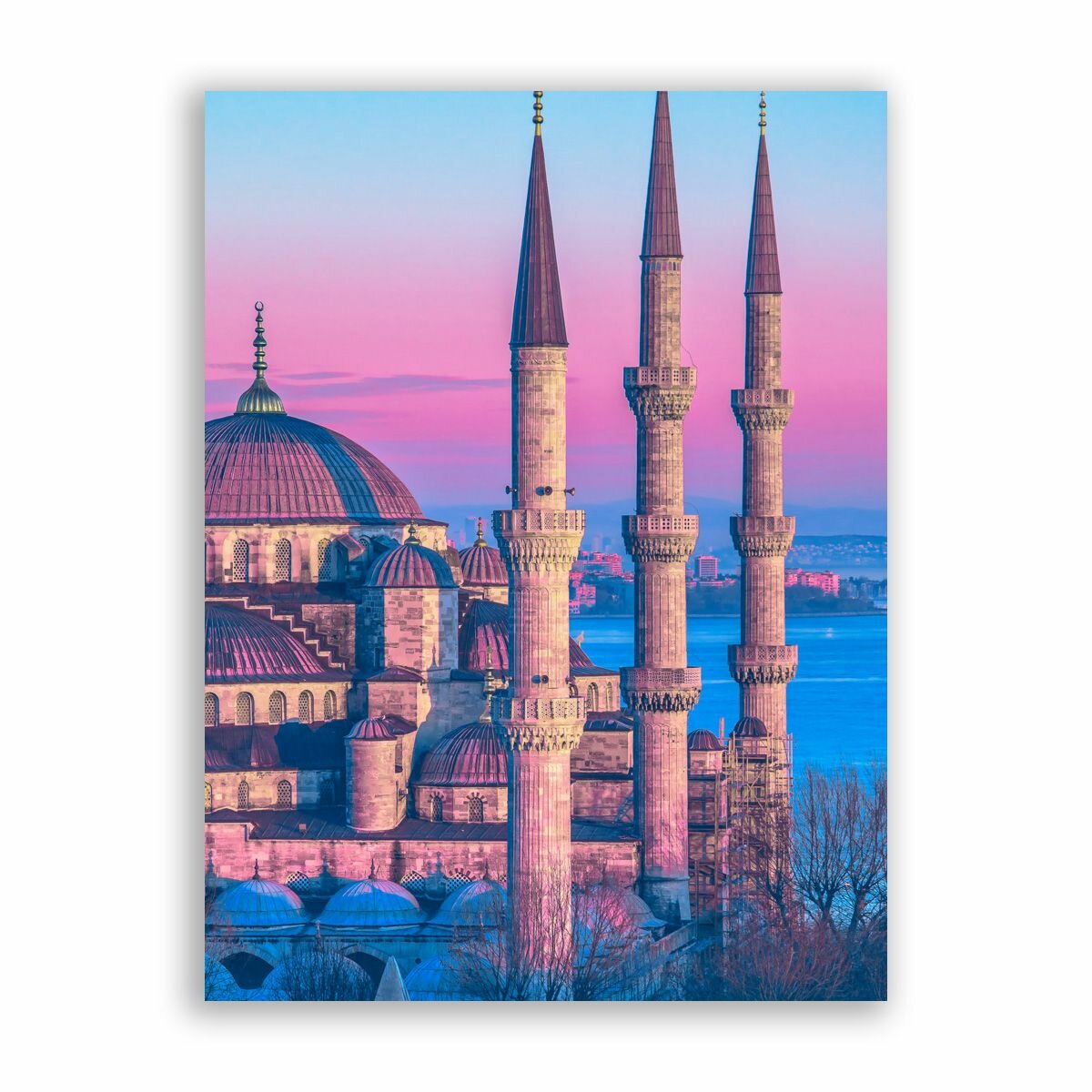 Постер, плакат на бумаге / Стамбул / Размер 30 x 40 см