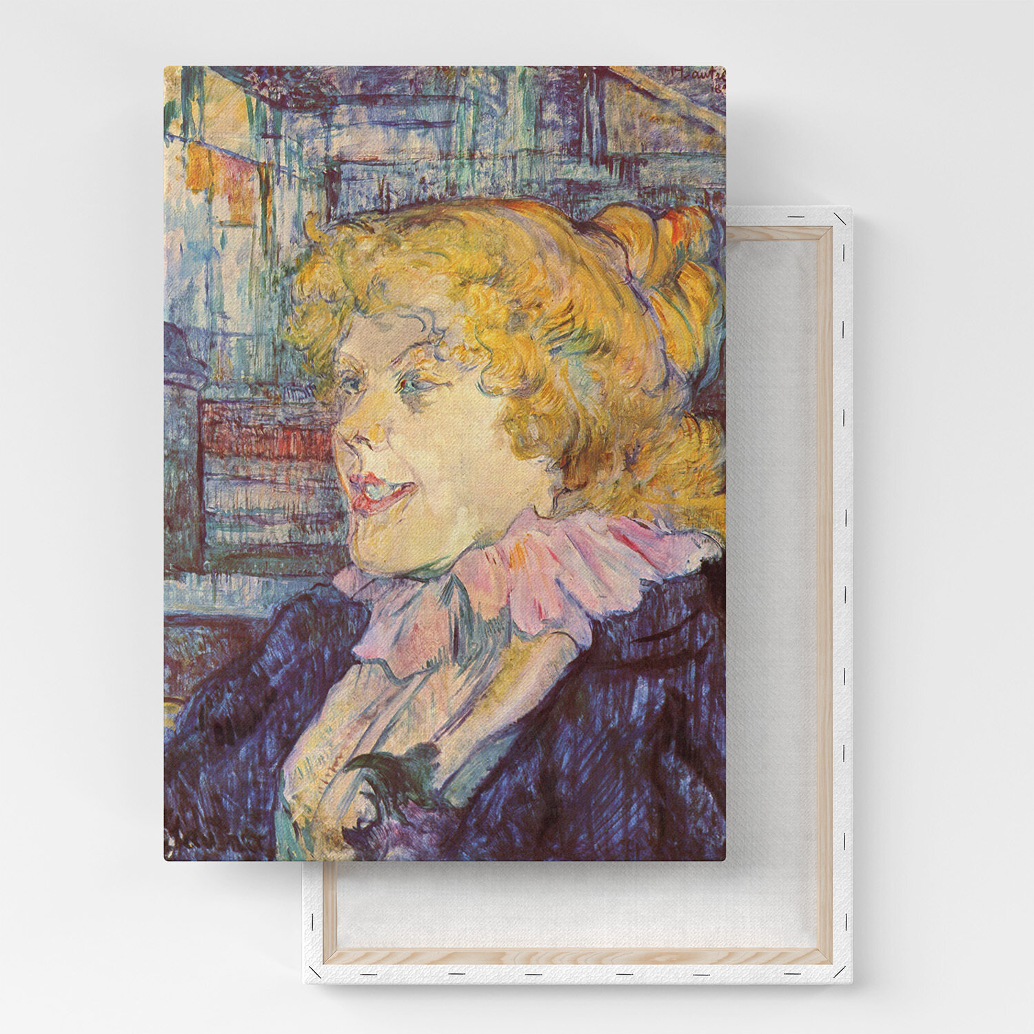 Картина на холсте, репродукция / Henri de Toulouse-Lautrec / Анри де Тулуз-Лотрек / Размер 30 x 40 см