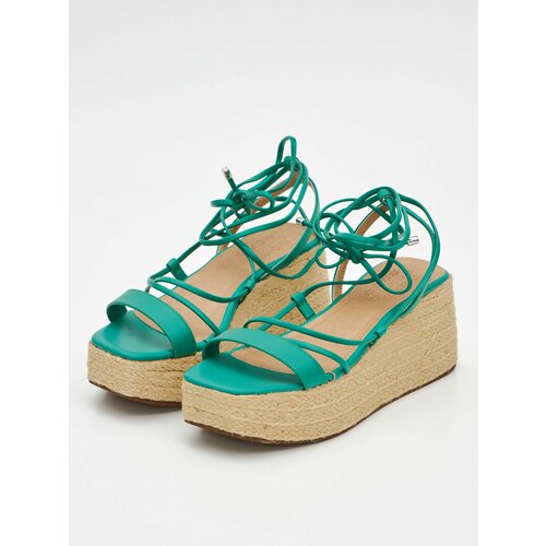 фото Босоножки respect, размер 36, зеленый