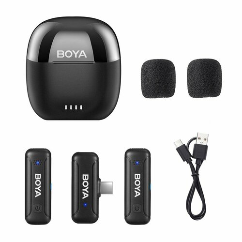 Мини-Беспроводной Микрофон Boya BY-WM3T-U2 с частотой 24 ГГц USB-C 859000₽