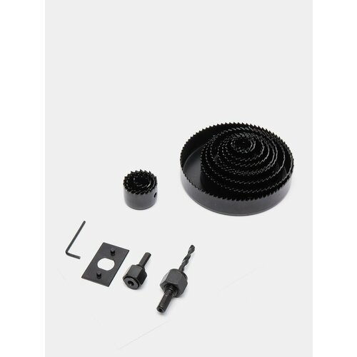 Набор кольцевых коронок пил по дереву X-PERT от 19 до 127 мм 16 предметов 2299₽