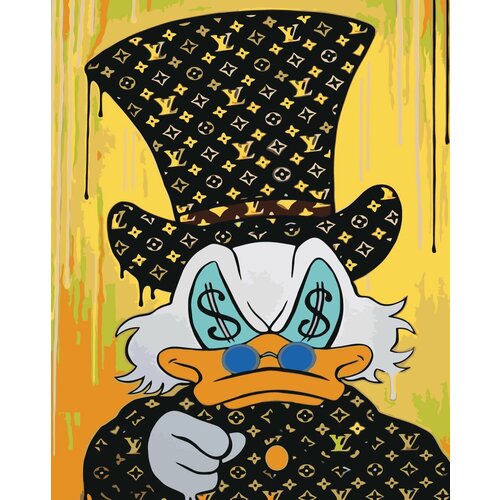 Картина по номерам Скрудж Макдак картина скрудж макдак duck tales 60х80 см синтетический холст