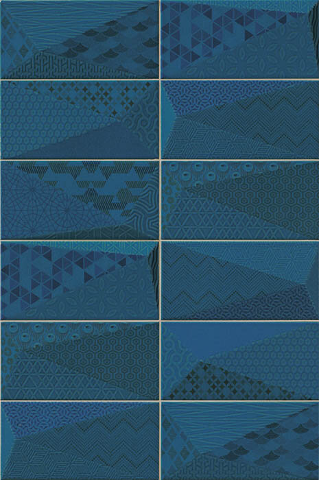 фото Керамическая плитка MAINZU DIAMOND FANCY SAPPHIRE стена 7 видов для стен 10x20 (цена за 20 м2)