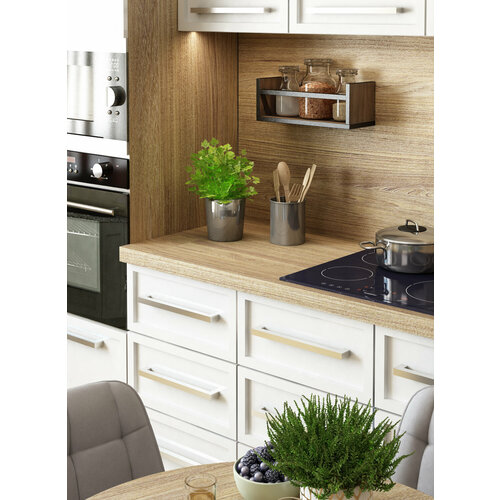 Полка для ванной полка настенная на кухню для специй 1209₽