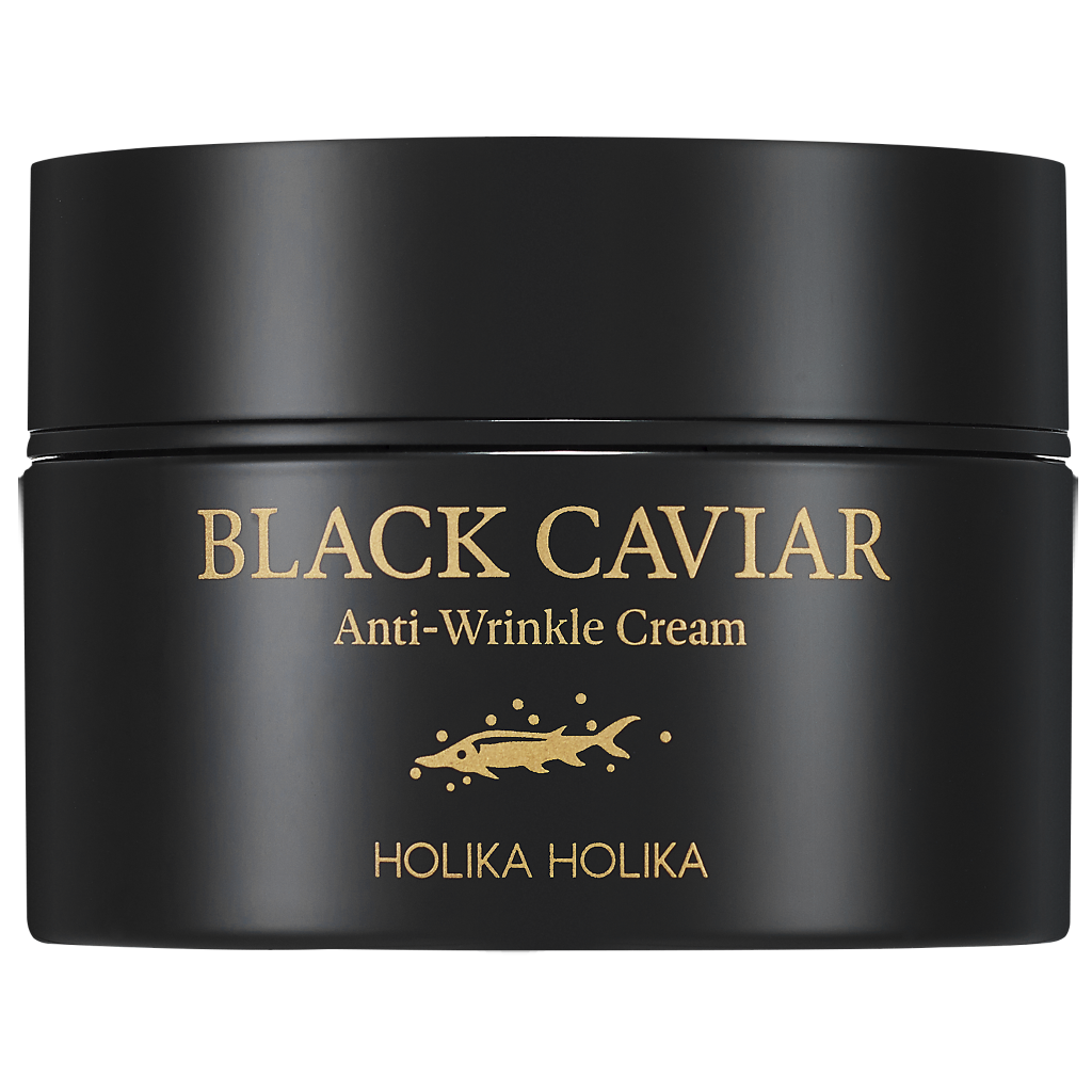 Holika Holika Black Caviar Anti-Wrinkle Cream Питательный крем-лифтинг для лица с черной икрой 50 мл 1 шт