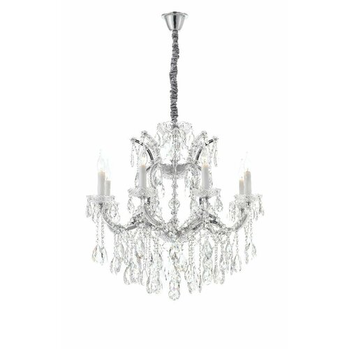 Подвесная люстра iLamp Diamond 6071-8 CR+CL