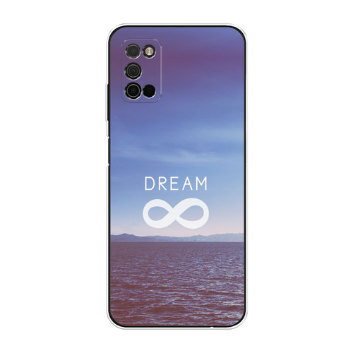 Силиконовый чехол на Samsung Galaxy A03s / Самсунг Галакси A03s Dream бесконечность