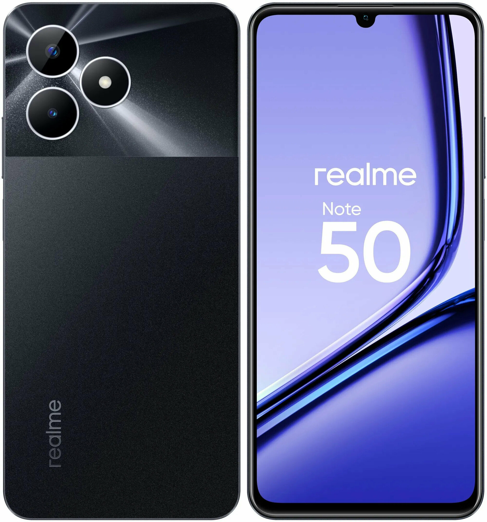 Смартфон Realme Note 50 3/64GB Черный