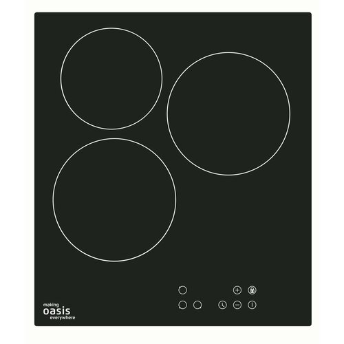 Электрическая варочная панель OASIS P-3SBS 4640130935771 чёрный 1550000₽
