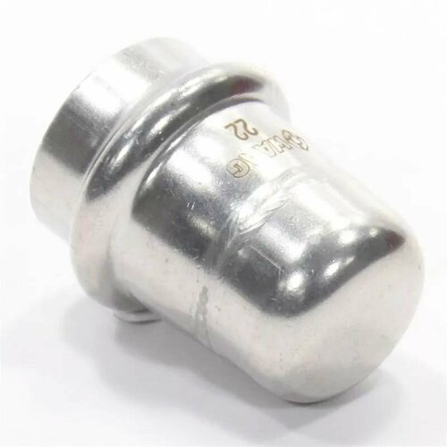 Заглушка 22 WAAG Heavy Inox пресс сталь нержавеющая 372₽