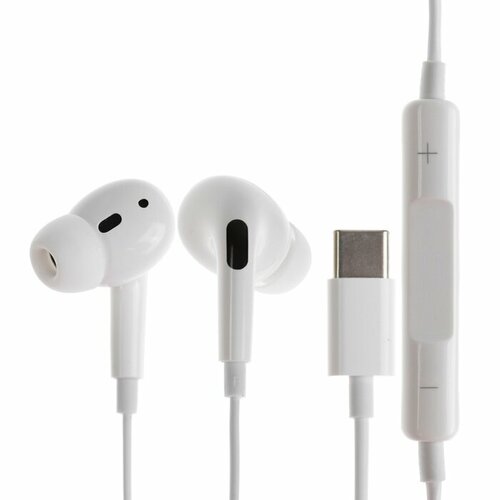 Наушники BYZ S858 проводные вакуумные Type-C 12 м белые 922₽