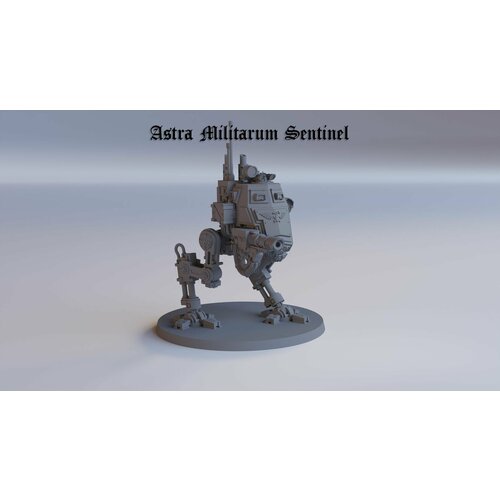 Astra Militarum: Sentinel / Часовой Имперской гвардии сентинел/ Миниатюра Warhammer 40k