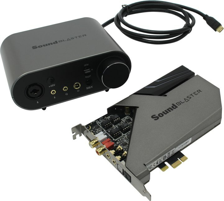 Звуковая карта PCI-E CREATIVE Sound Blaster AE-9, 5.1, Ret [70sb178000000] - фото №6