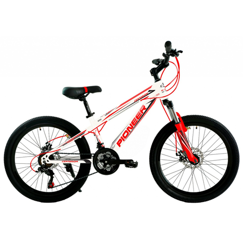 фото Велосипед pioneer centurion 24"/12' white-red-black