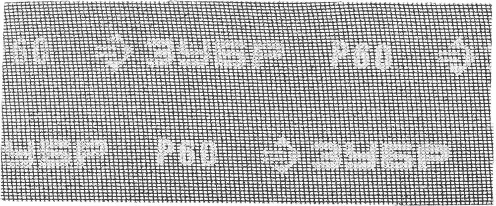 ЗУБР 115х280мм, № 60, 5 листов, абразивная, водостойкая, шлифовальная сетка
