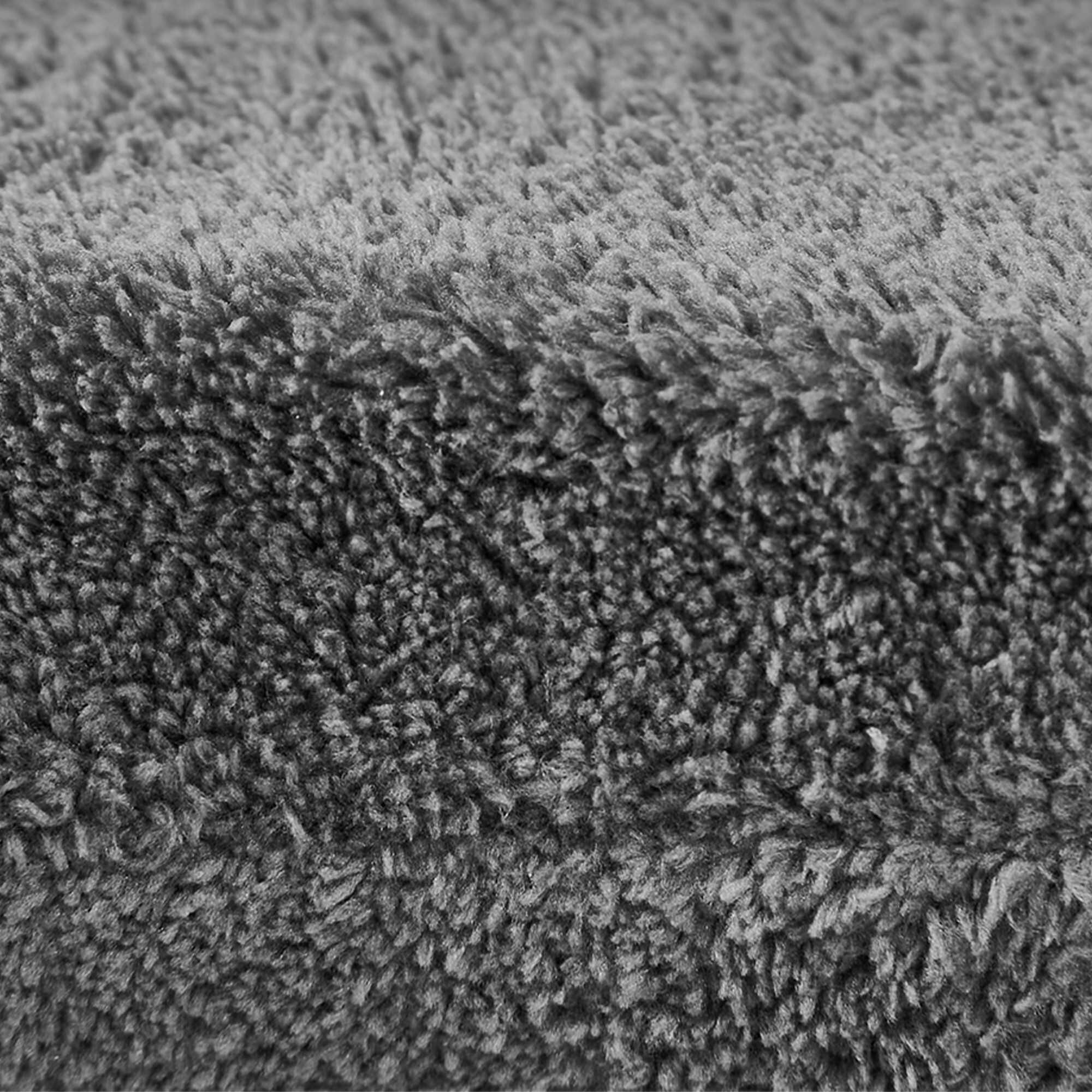 Губка для мойки автомобиля микрофибра Fox Chemie Супер-плюш цвет серый - фото №8