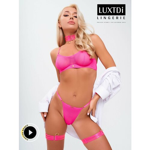 Трусы Luxtdilingerie, размер M, розовый