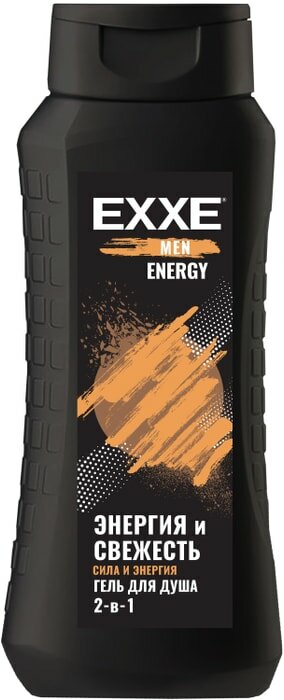 Гель для душа EXXE MEN Energy Сила и энергия 2в1 400мл