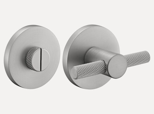 Изображение товара Завертка дверная Morelli, фиксатор для межкомнатных дверей, защелок, замков, задвижек MH-WC-R6T MSC, матовый сатинированновый хром