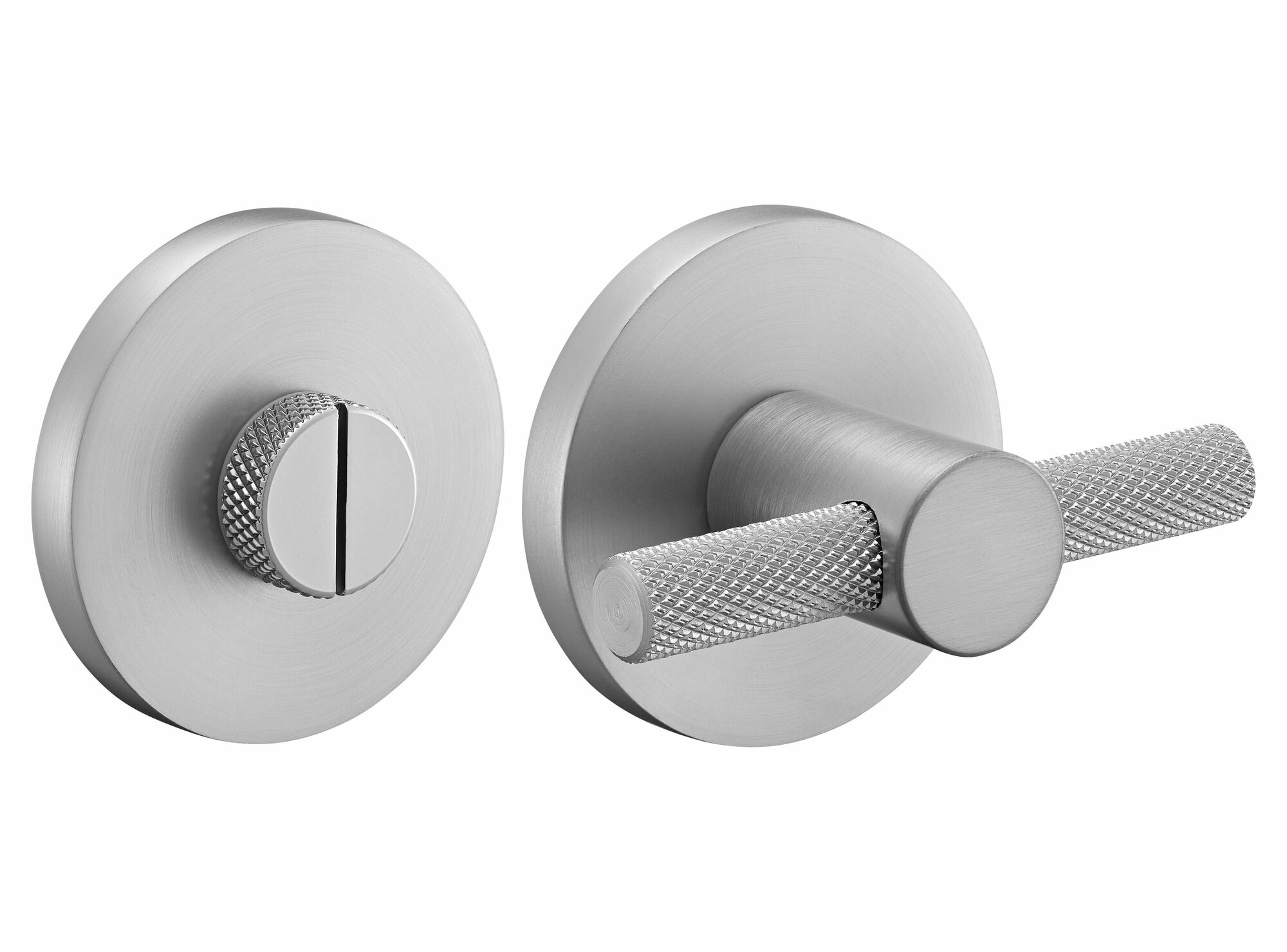 фото Завертка дверная сантехническая, замок для межкомнатных дверей MORELLI MH-WC-R6T BL, черный