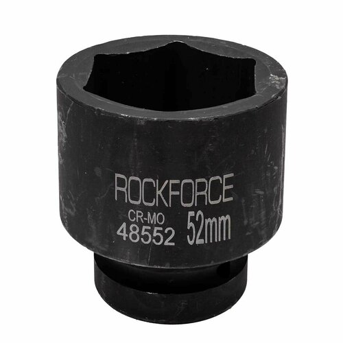 Головка ударная 1', 52мм (6гр.) RockForce RF-48552 головка ударная 1 25мм 6гр rockforce rf 48525