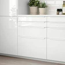 Фронтальная панель ящика IKEA RINGHULT рингульт 80 x20 белый — фото 1