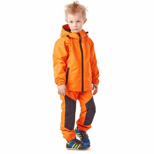 Комплект верхней одежды Dragonfly размер 116/122, оранжевый комплект верхней одежды размер 122 черный оранжевый