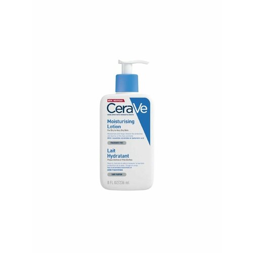 лосьон для тела cerave лосьон увлажняющий с церамидами for dry to very dry skin для очень сухой кожи Лосьон увлажняющий Moisturising Lotion 236 мл