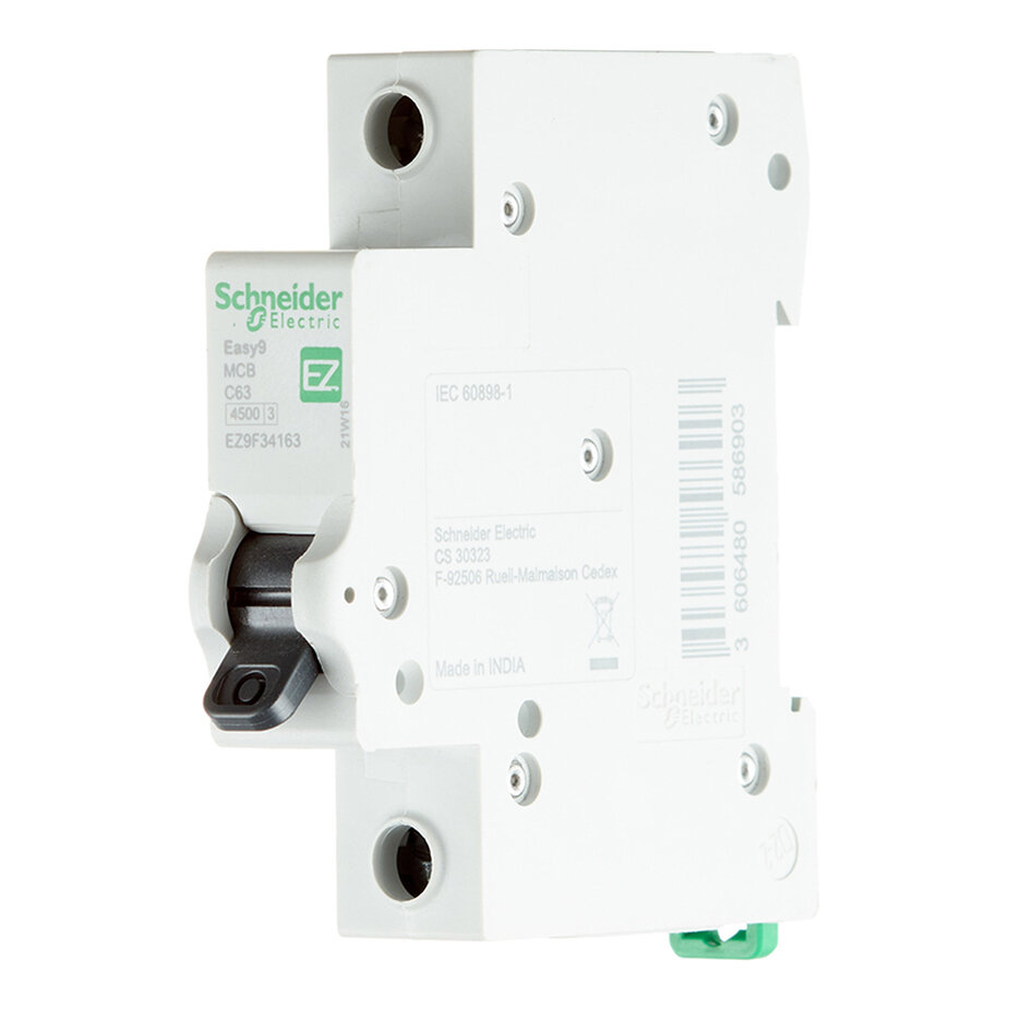 Автоматический выключатель Schneider Electric Easy9 1P 63А тип C 45 кА EZ9F34163