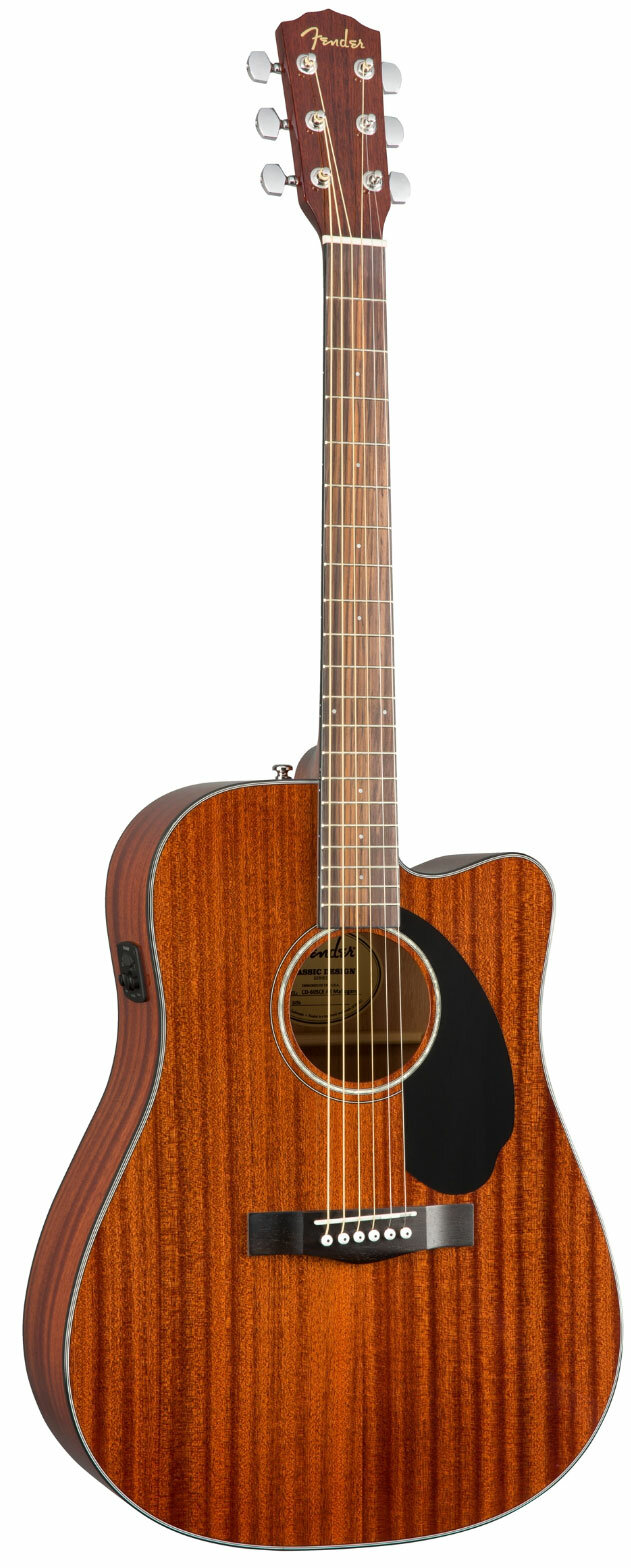 Гитара электроакустическая FENDER CD-60SCE ALL MAH WN