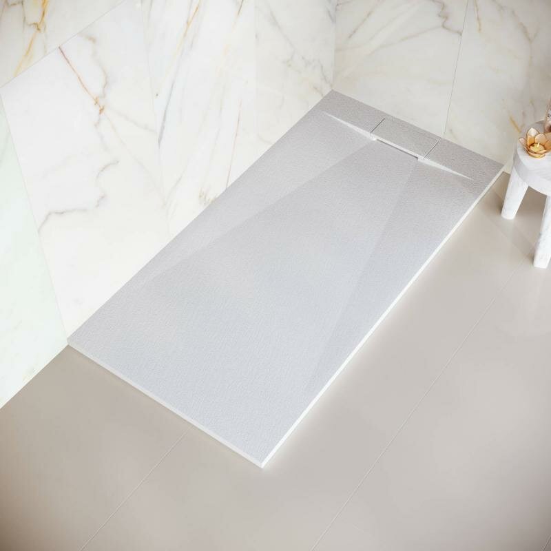 фото RGW Душевой поддон квадратный RGW TUS-W Белый 90x90, стеклокомпозит