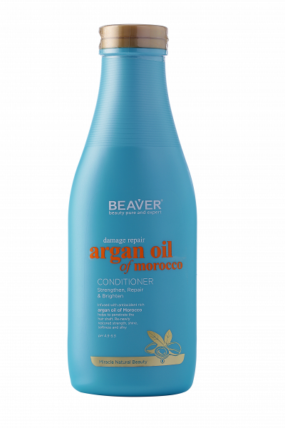 BEAVER Кондиционер для волос масло арганы Damage Repair Argain Oil Of Morocco Conditioner, 730 мл