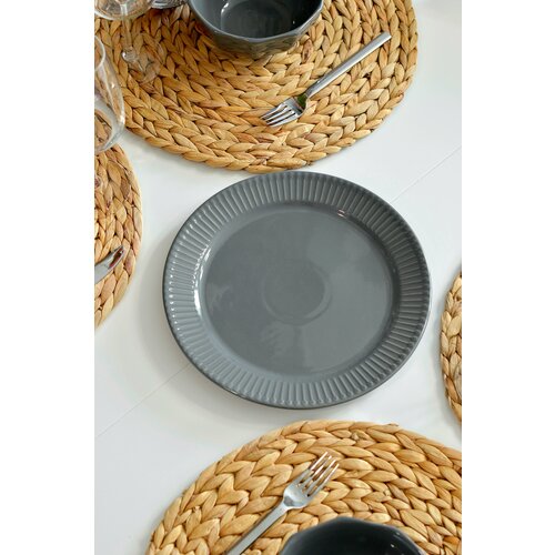 Тарелка SIDOPLATTA сидоплатта Шведский Дом SWED HOUSE как стриммиг 27 см серый 399₽