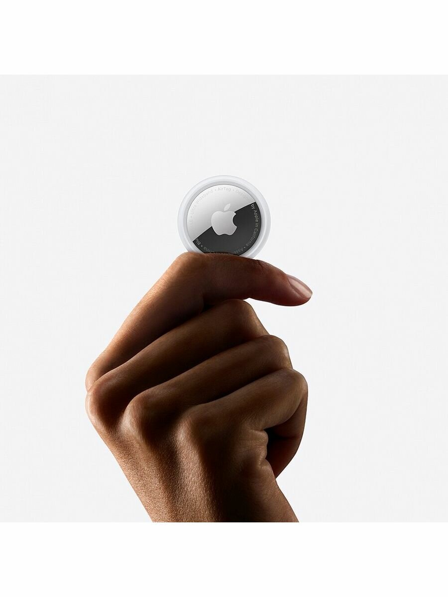 Метка Apple AirTag A2187/серебристый (mx542x/a) - фото №17