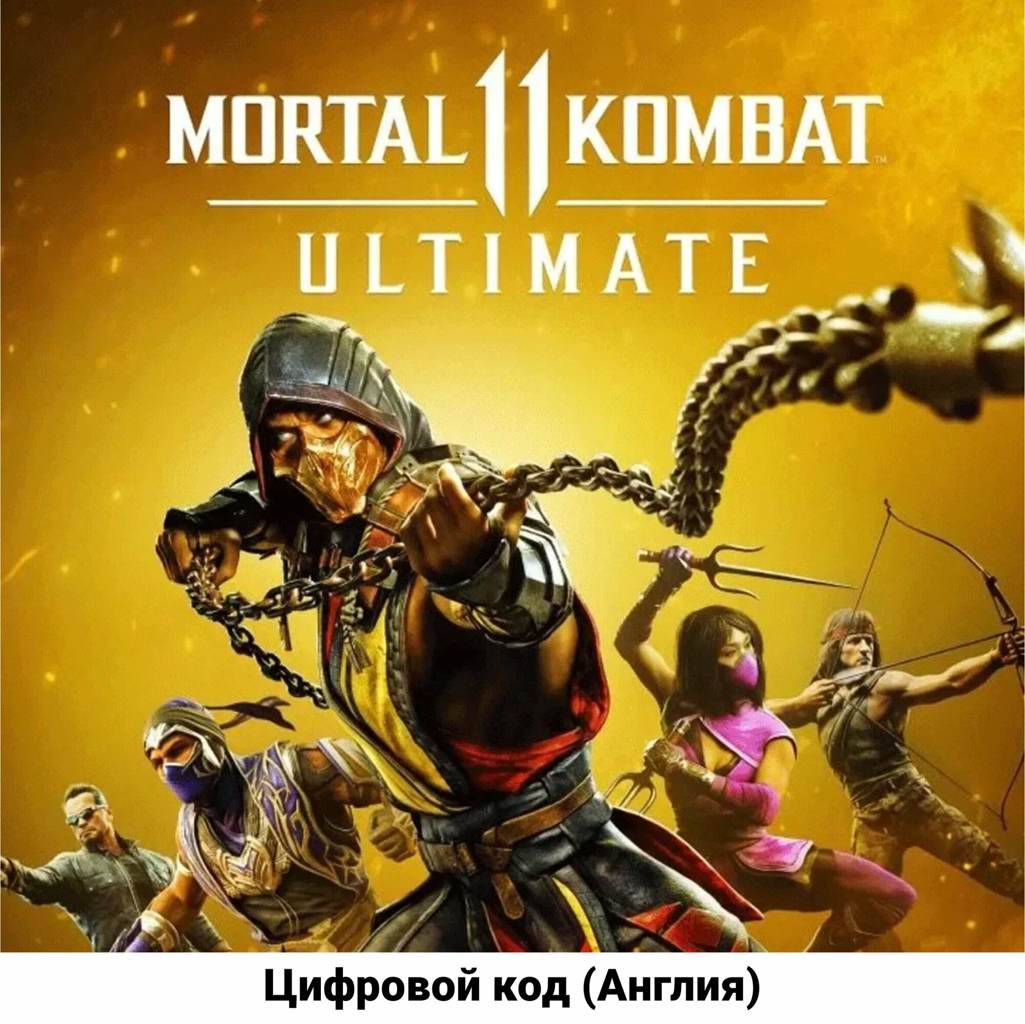 Mortal Kombat 11 Ultimate Edition на PS4/PS5 (Цифровой код, Англия)