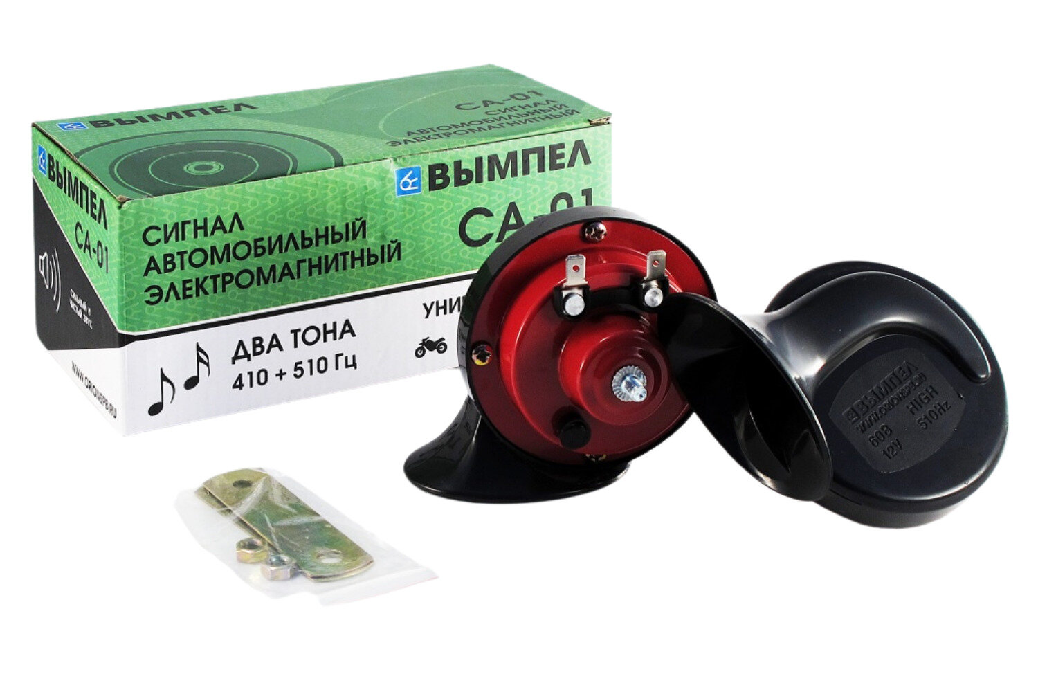 Сигнал автомобильный Вымпел СА-01 410 и 510 Гц