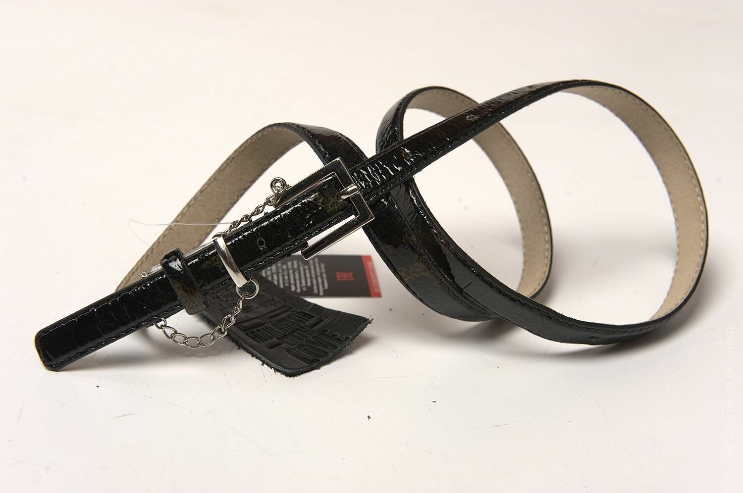 Ремень Olio Rosti для женщин, черный