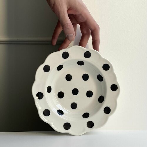 Тарелка в горошек 1 шт Chasha 950₽