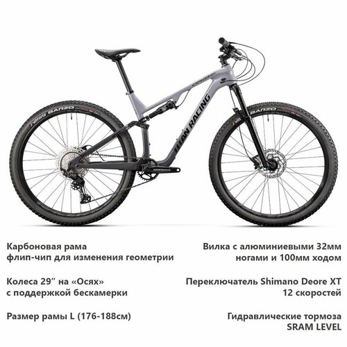 Titan Racing Cypher RS Carbon Expert 2023 Grey L 24890000₽