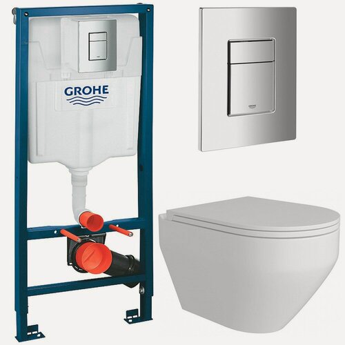 Изображение товара Инсталляция с унитазом Grohe Solido 388110208