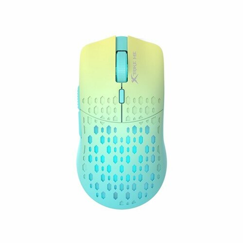 Мышь Xtrike Me GW-121 PU игровая беспроводная подсветка 3200DPI24G BT 500мАч голубая 239400₽